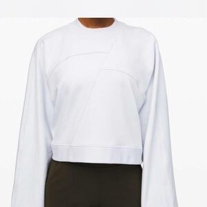 Lululemon Athletica White Sweatshirt